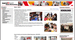 Desktop Screenshot of jugend-forscht-bw.de