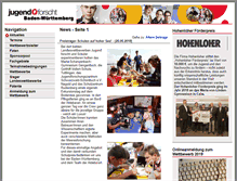 Tablet Screenshot of jugend-forscht-bw.de